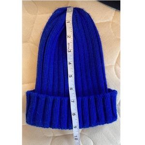 Gap Blue Ribbed Knitted Beanie